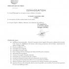 Ordre du jour du Conseil municipal du 21 septembre 2020